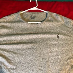 Gray polo plain longsleeve